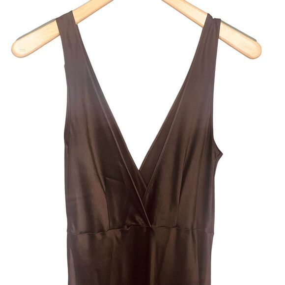 Enza Costa Silk Satin Nuit Maxi Dress - Picture 3 of 10